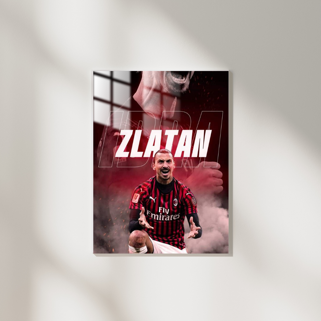 Zlatan İbrahimović - Metal Poster 606